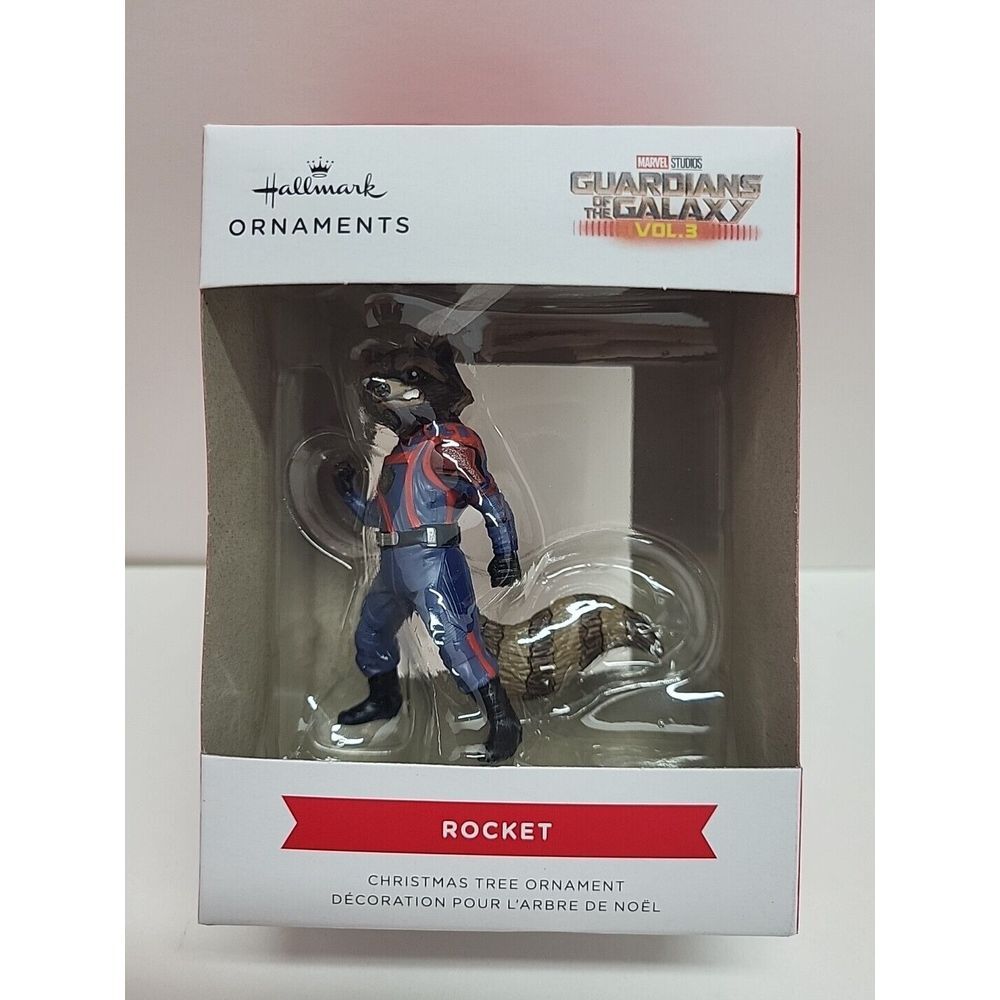 Hallmark Ornament Christmas tree Rocket Raccoon Guardians‎ Of The Galaxy Vol 3